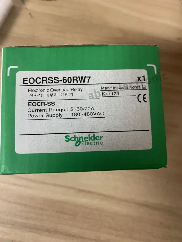 1PC  NEW   Schneider   EOCR-SS-60RW7   free shipping