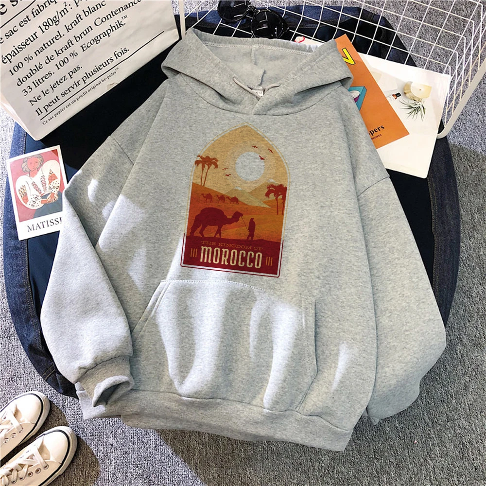 Sweats à capuche graphiques pour femmes, sweat-shirt japonais Kawaii, chemises de protection Y2K, survêtement des années 90, Maroc