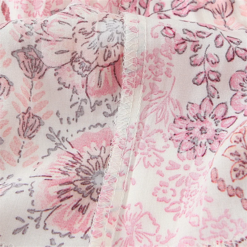 KEYANKETIAN 2025 lato nowy styl etniczny kwiatowy nadruk spódnica MIDI damska w pasie wąska linia do podłogi pół spódnica