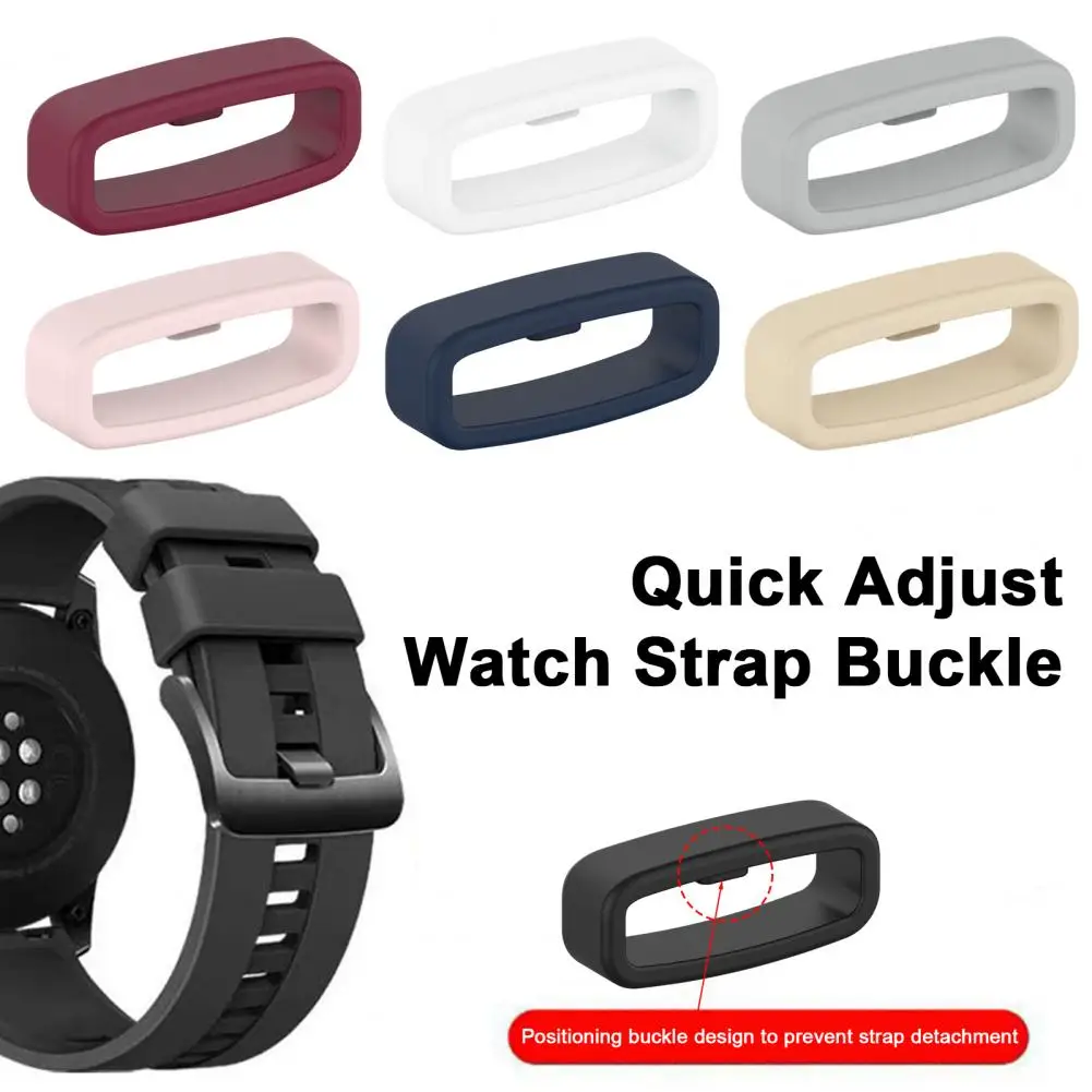 Universal Watch Band Keeper Watch Band Fastener Ring Buckle Anti-Slip Design Watch Strap Holder Loop