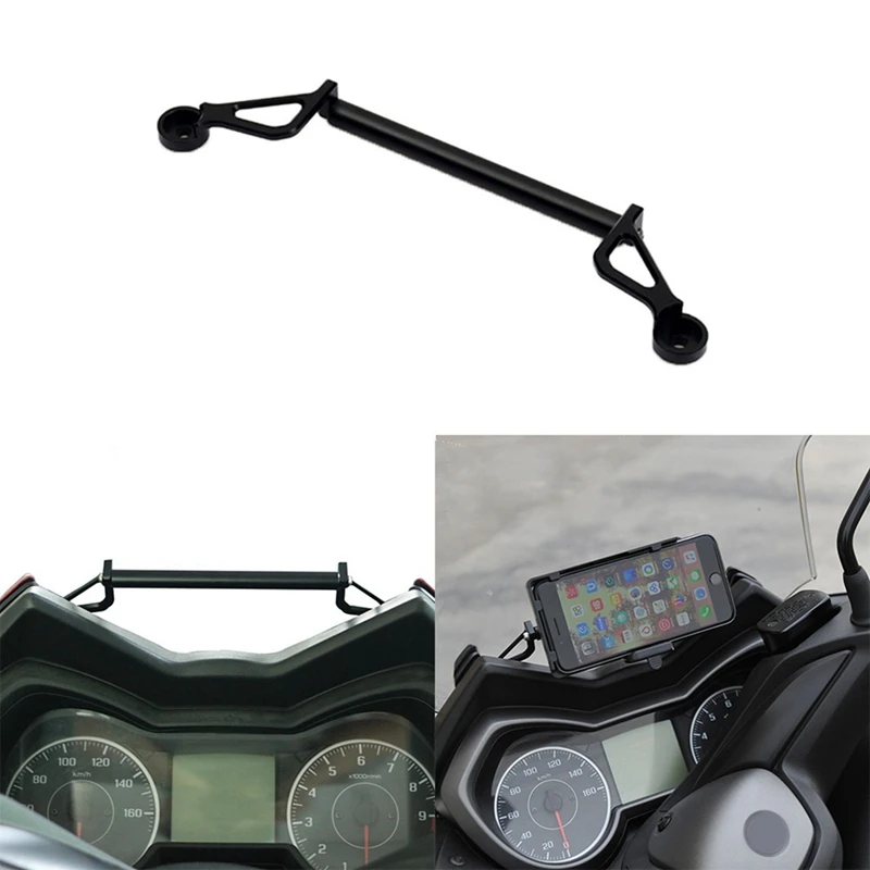 Motorcycle Front Phone Stand Holder Phone GPS Navigaton Plate Bracket For Yamaha XMAX 125 250 300 400 XMAX300 Xmax250 Parts