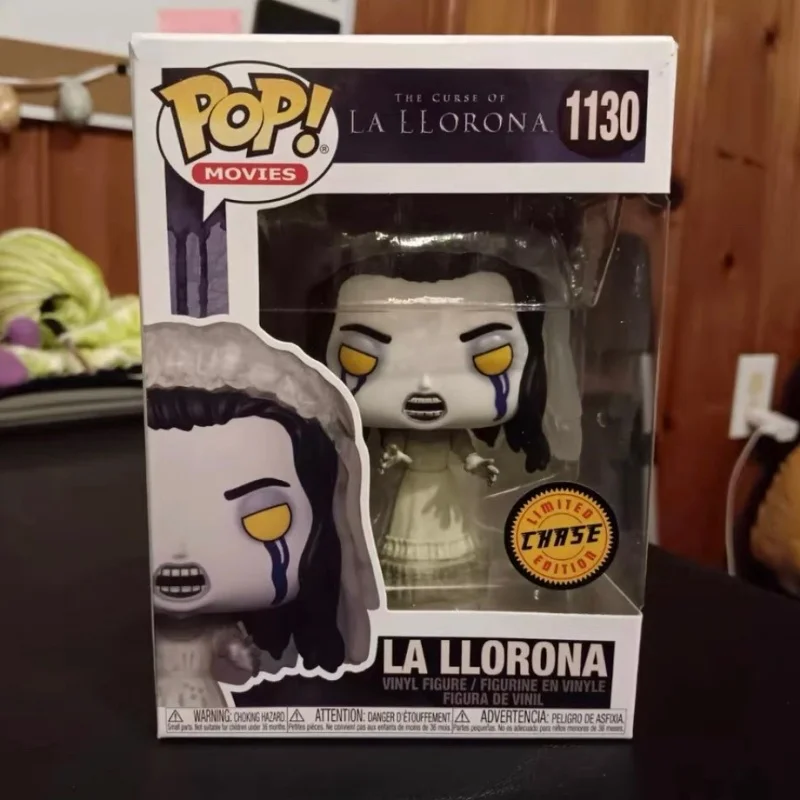 

Подлинная фигурка Funko Pop La Llorona, аниме, кукла, украшение для рабочего стола, статуя, куклы, ограниченная серия, коллекционные предметы, подарочная игрушка