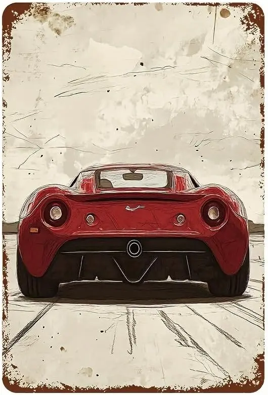 M1,Rear Of Red Car … - image