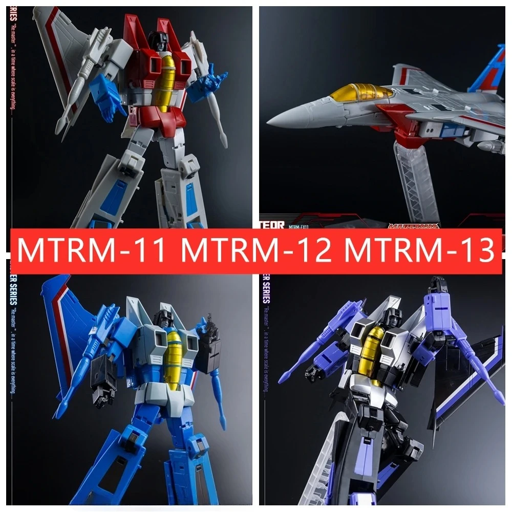 Transformation MakeToys MT MTRM-EX11 12 13 RM-11 Starscream RM-12 Skywarp RM-13 Thundercracker Action Figure ของเล่น