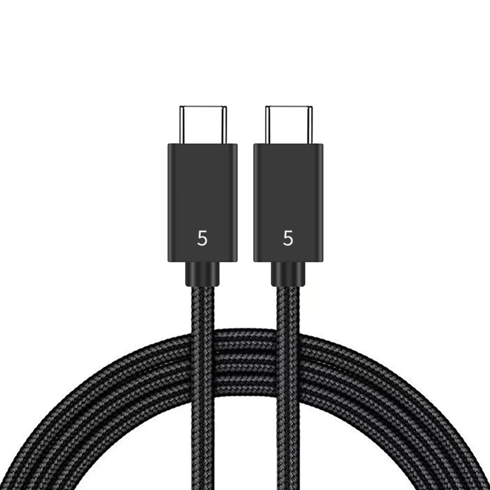 

Кабель Thunderbolt 5 с поддержкой передачи данных 80 Гбит/с, обеспечивающий высокоскоростную передачу видео 16K и подключение двух дисплеев 8K/6K