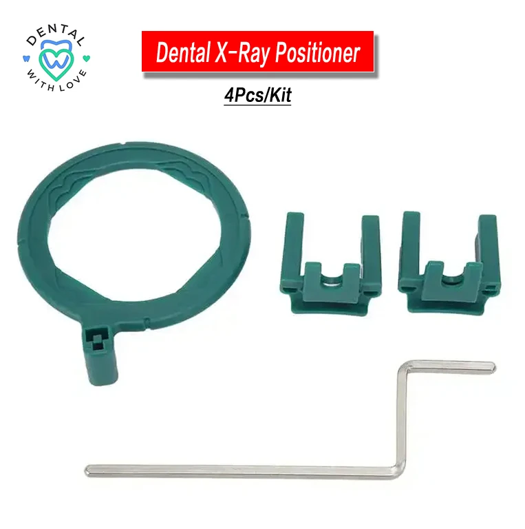 

Стоматологические принадлежности: рентгеновская пленка, позиционер для ирригации корневых каналов, параллелизатор, индикатор для центрирования, молярные блоки