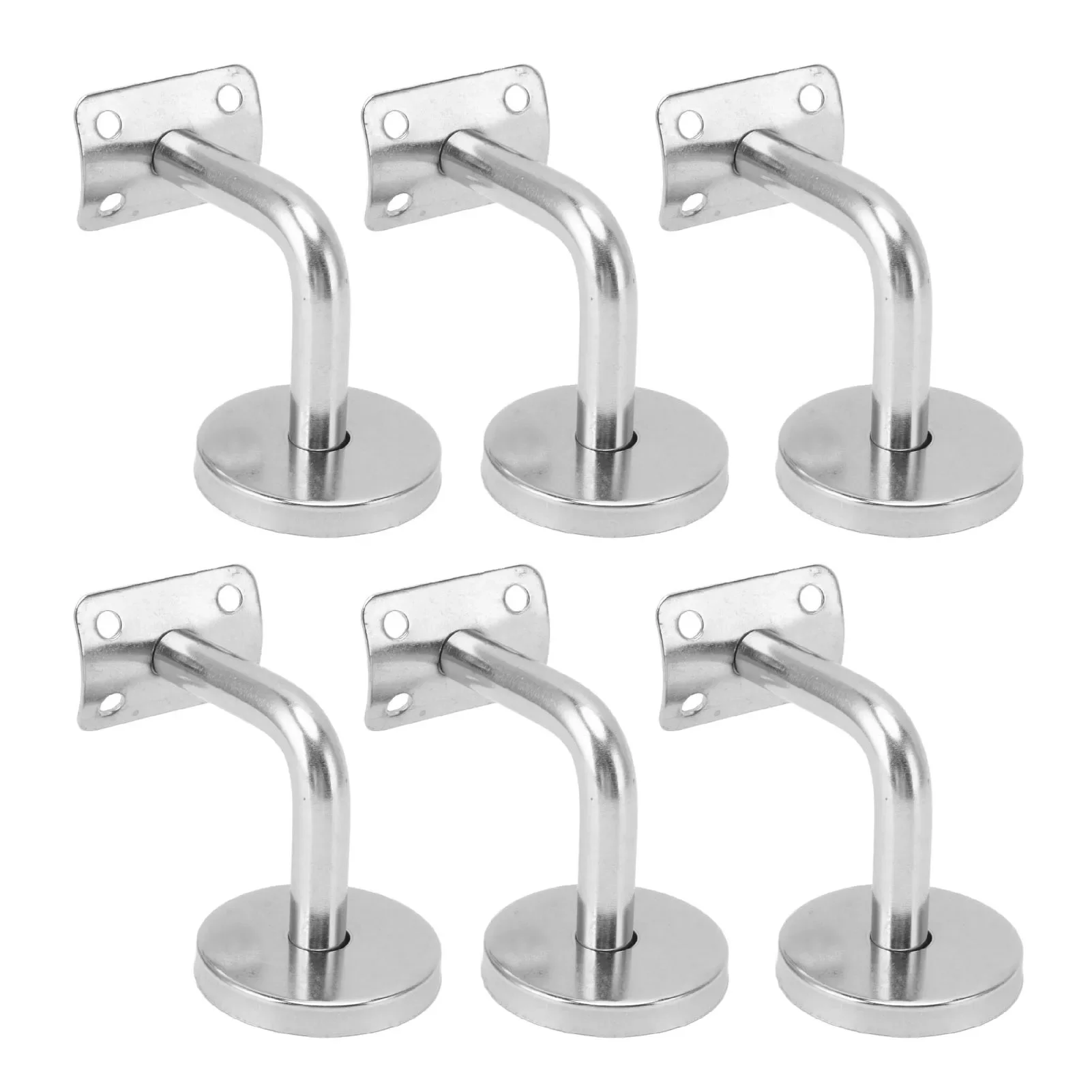 

6 шт. настенный кронштейн для перил из нержавеющей стали 304 прочный подшипник лестничные перила опора фурнитура для поручней