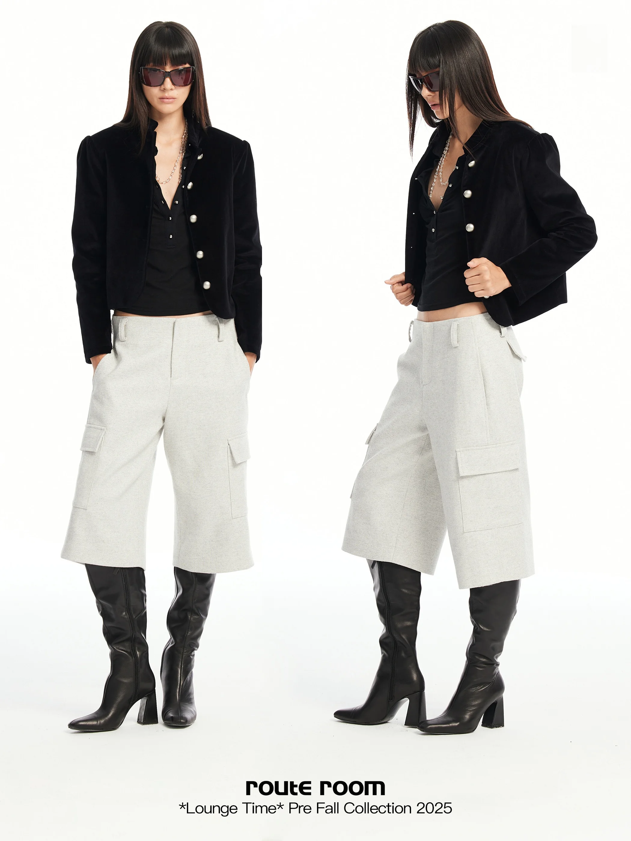 

Bla Velvet ort Jaet Coat Stand Collar Cleanfit Sle Women's Faion Autumn Winter Warm Cotton Long Sve Button Closure