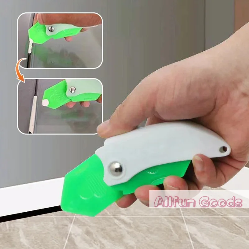 Glue Scraper Nine-in-one Multi-function Scraper Glass Glue Trimmer Sealant Applicator Scraper For Tile Window Grout Edge Removal view 3