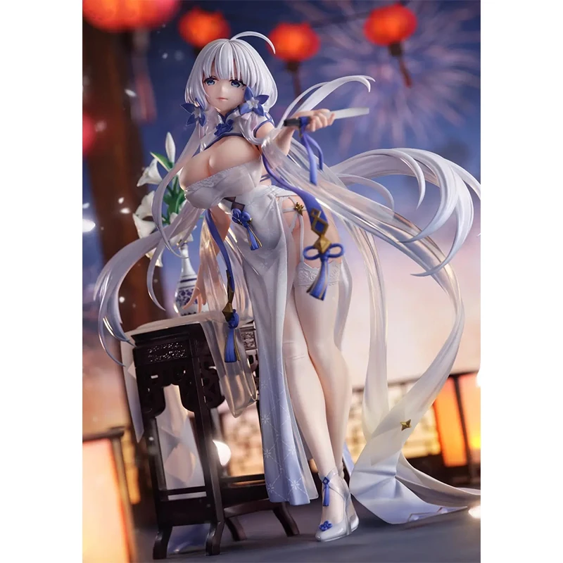 In Stock Genuine Questioners Illustrious Azur Lane 26CM 1/6 Sexy Girl Anime Action Figure Collectable Model Toys Gifts