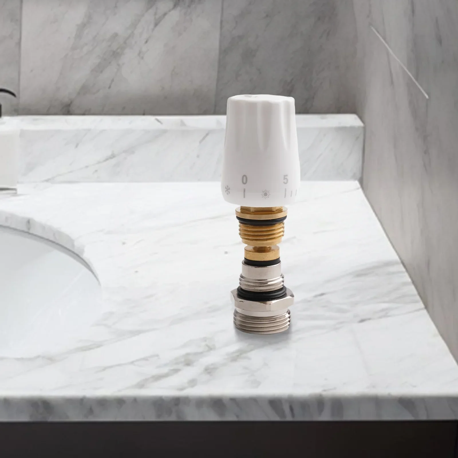 

Вставка клапана расширителя нагрева G1/2xG3/4, запасные части для отопителя нагрева, аксессуары из АБС-пластика + латуни, регулировочная лента потока, новинка