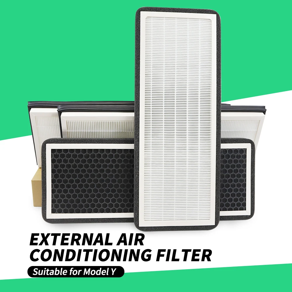 

External Air Conditional Filter For Tesla Model Y Air Conditioning Intake Air Filter Inlet Dust Prevention Protective Cover