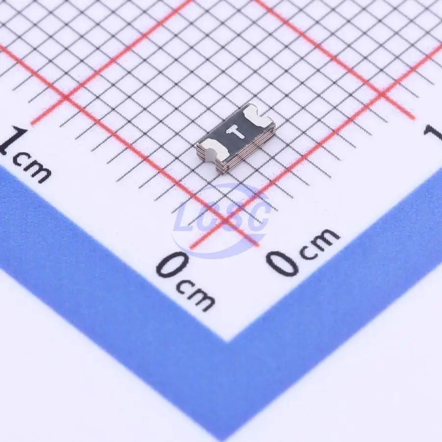 20-100Pcs/Original NANOSMDC200F-2 Mark Code T Polymeric PTC Resettable Fuse 6V 2A Ih SMD 1206 3216 Metric Concave