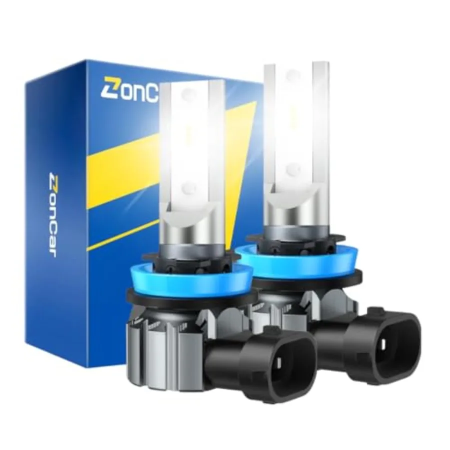 

Светодиодные лампы H11 Ultra 100 000LM, в 20 раз ярче, 65W, 6500K, холодный белый свет, Z1Pro Max, H16, H8, H9, лампы для фар, Plug N Play, 1 шт.