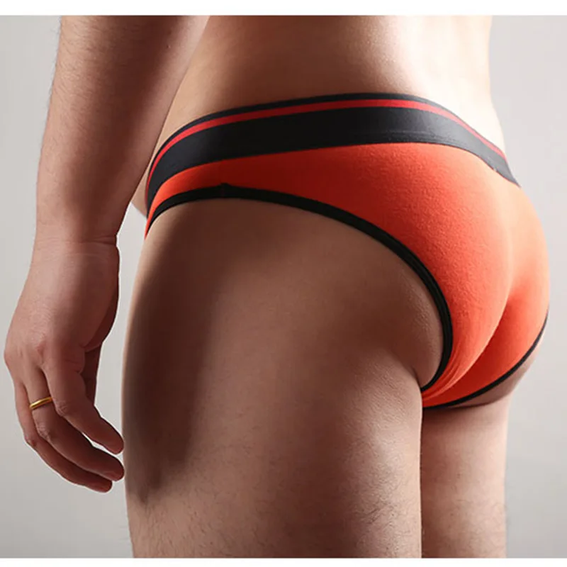 Men Underwear Briefs Cotton Breathable Male Panties Cueca Tanga U Pouch Comfortable Underpants Bikini 5 Colors M L XL XXL 3XL