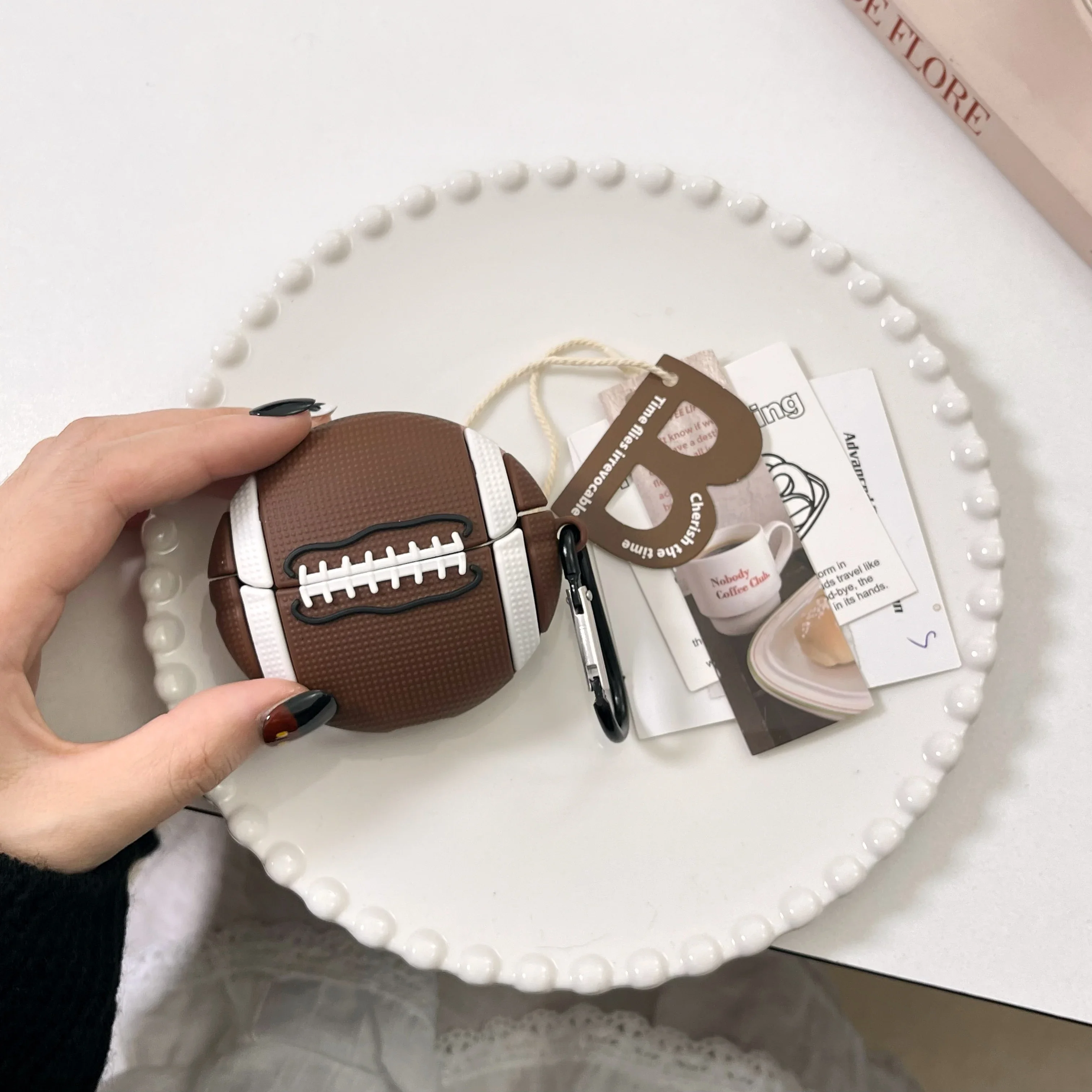 Rugby Cartoon Case For Samsung Galaxy Buds 3 Pro Case Protector Wireless Protective Shell Samsung Galaxy Buds3 Cover