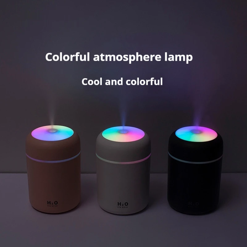 Car Humidifier Mini Aromatherapy Humidifier Car Air Purifier Livingroom Small Atomization Vehicle Electric Appliance 3 Colors