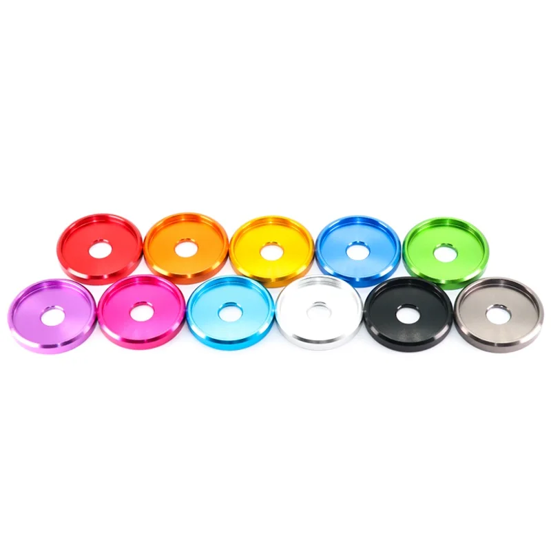 M6 Aluminum Alloy Washers/gasket For Diy Bike Motorcycle Car Decorative Washers Large Size/multi Color 2