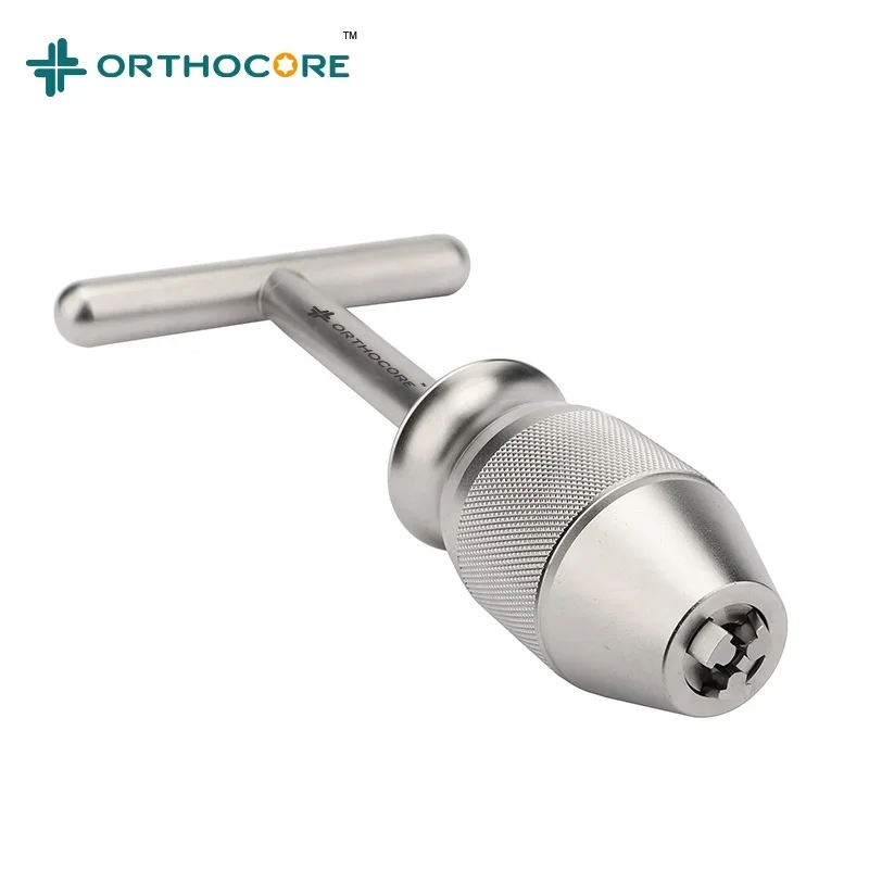 AO Self- Locking Pin Chuck T Handle Orthopedic Surgical Instruments