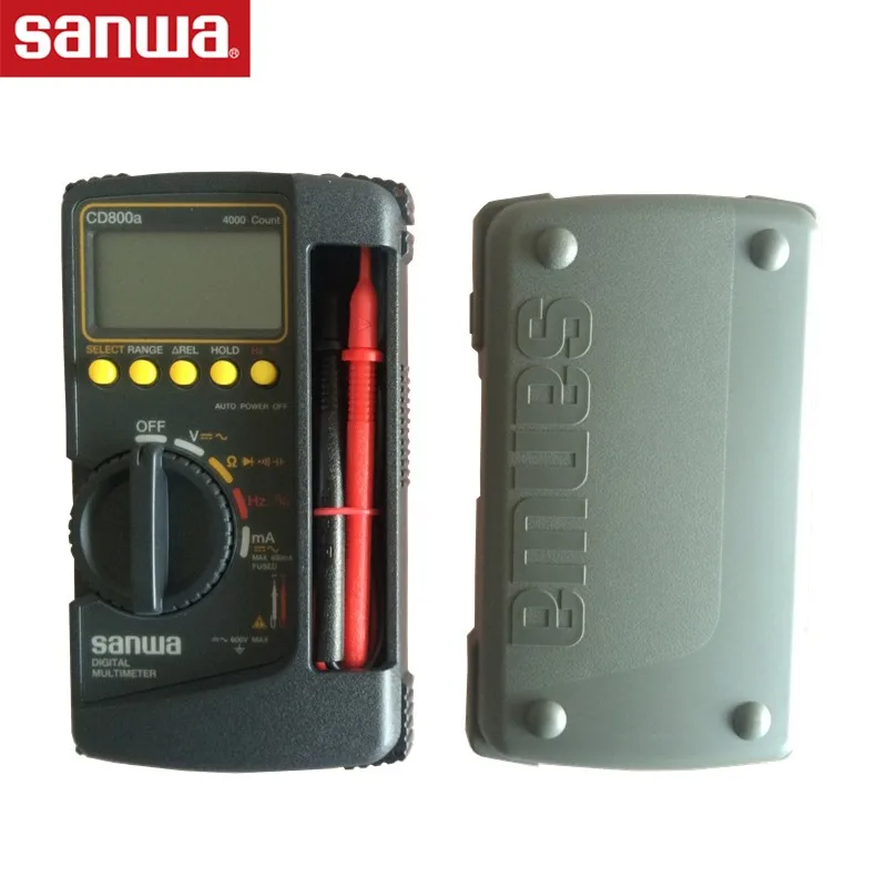 

Sanwa CD800a digital multimeter / ALL-IN-ONE digital multimeter resistance, capacitance, frequency, duty cycle test