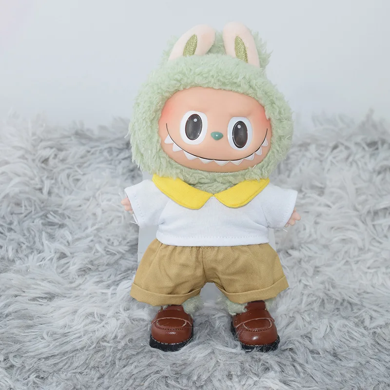 2025Nieuwe poppenschoenen voor vinylfiguren, verwisselbare poppenschoenen in lederen stijl, labubu-schoencollectie voor outfitveranderingen