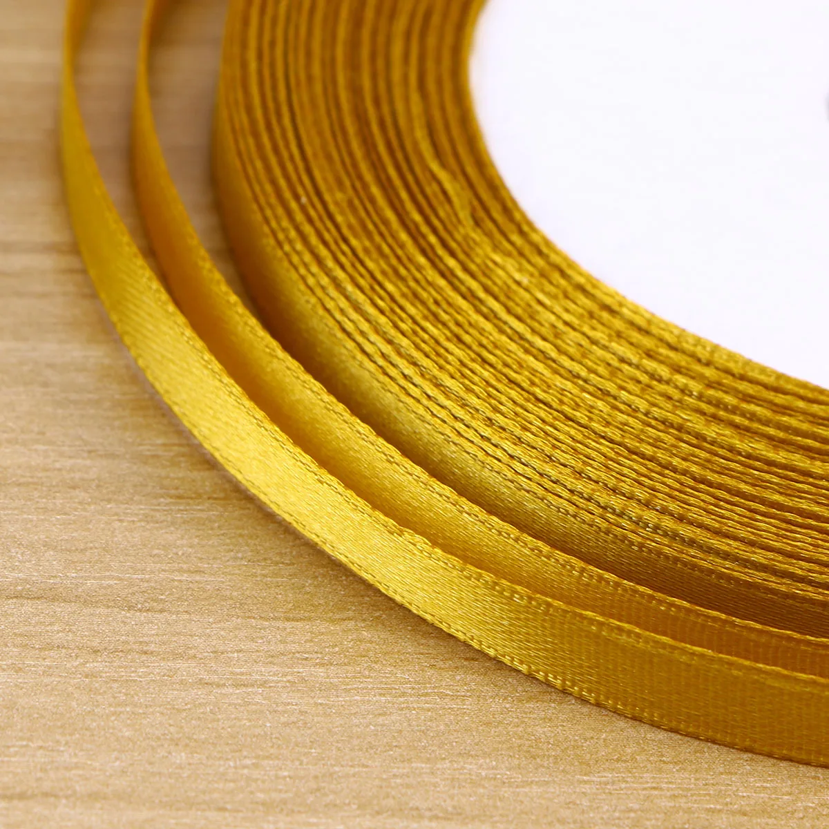 

6 Mm High Quality Polyester Ribbon Bride Decoration Trim Ribbons for Gift Wrapping