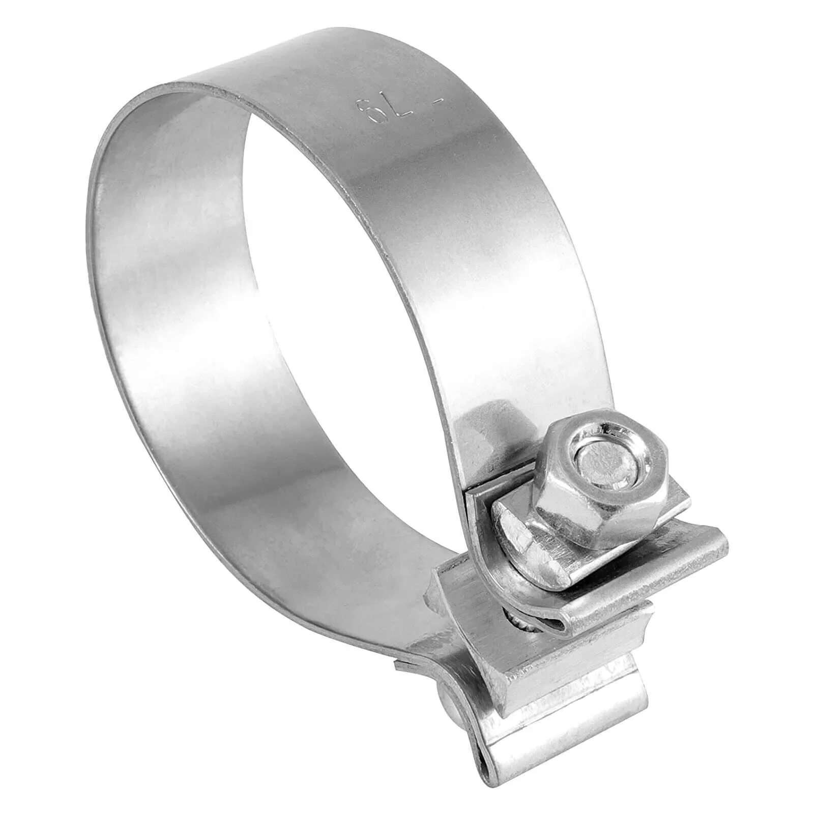 2 قطعة 3 بوصة T409 ضيق النطاق العادم المشابك ختم الخمار 76 مللي متر الفولاذ المقاوم للصدأ