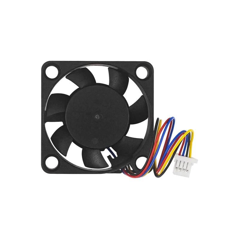 5V 3007 Fan PWM Speed Adjustable CPU Cooling Radiator JST Interface Optional LED with M2.5 Screws Nutsfor Raspberry Pi 5 4G 8G