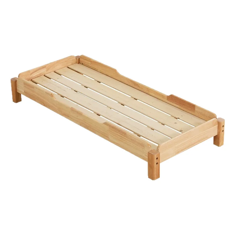

Kindergarten nap bed afternoon nursery children's solid wood special bed