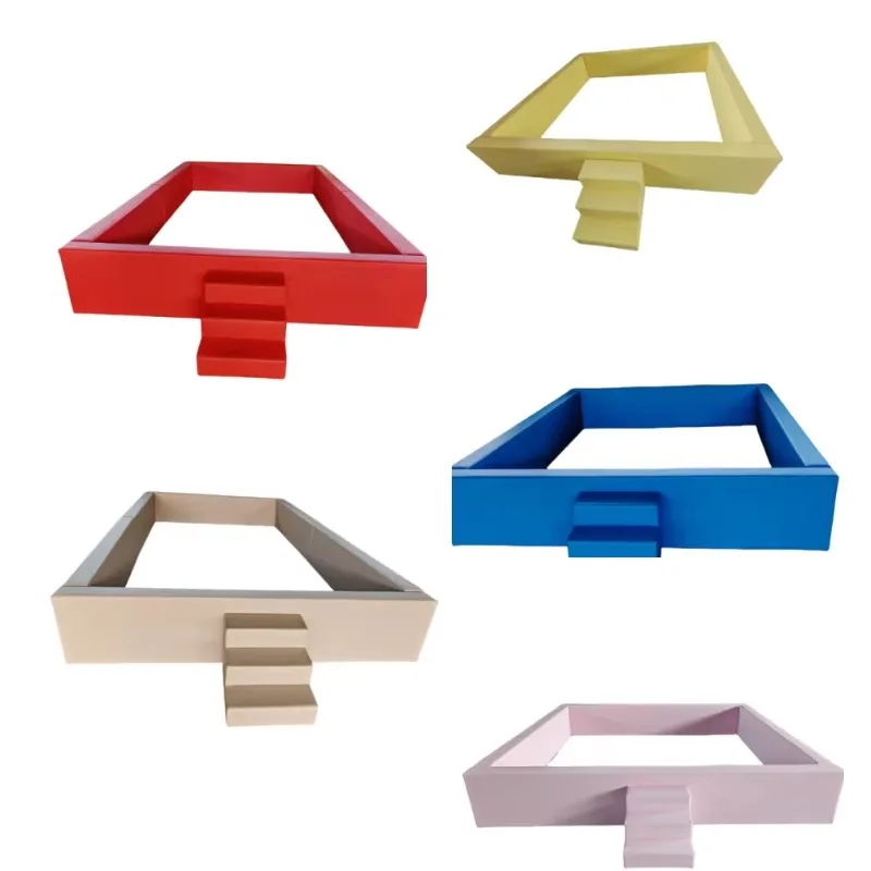 商業パーティーイベントレンタル 誕生日レンタル可能 子供用 白 緑 パステル ベージュ 遊具 ソフトプレイピット ボールピット