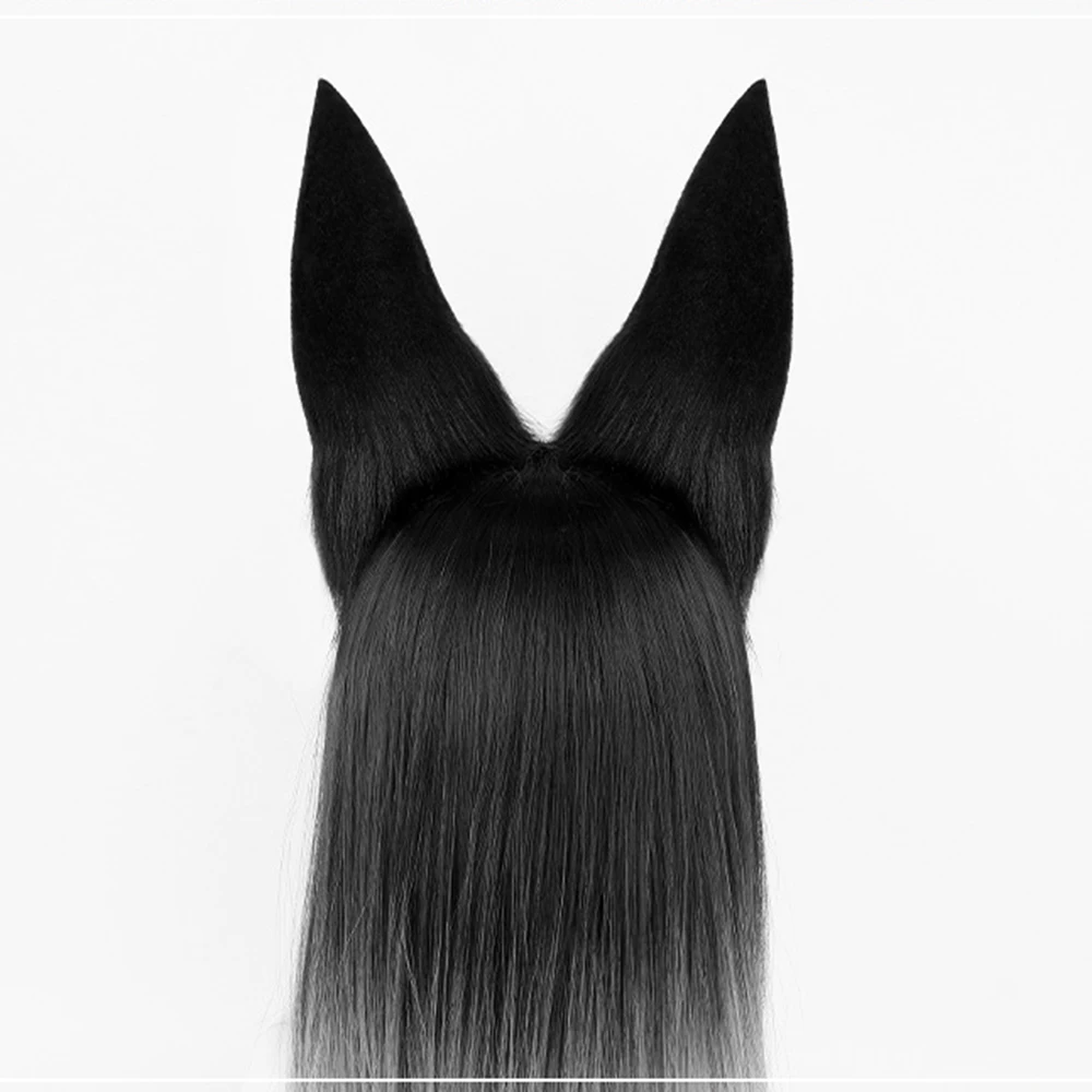 Zenless Zone Zero Hoshimi Miyabi Cosplay Ear Headband Imitation Animal Ears Hair Hoop Comic Con Prop Headdress Hair Accessories 4