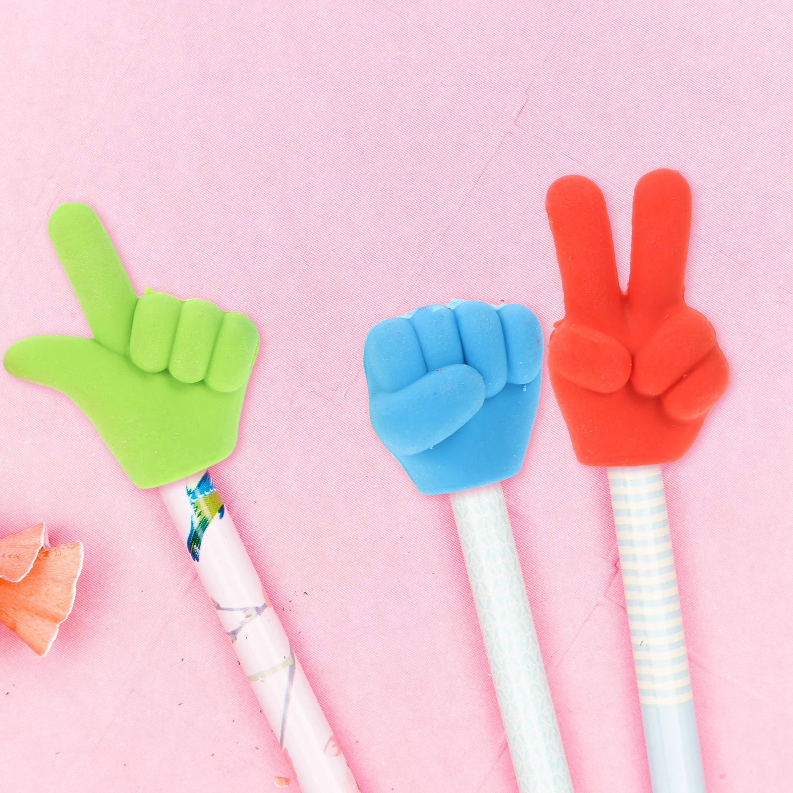 

24 Pcs Shaped Erasers Safe Material Bulk Kids School Prizes Rubber Eraser Bulk Erasers For Kids For Students Pencil Topper