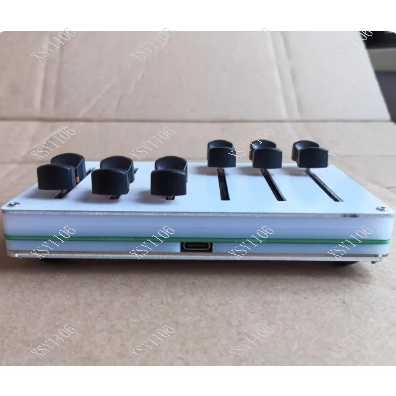 6-Way MIDI Pushrod, 45mm, for Fader Custom CC Information,Driver-free Operation,USB Interface Music Host Software Controller