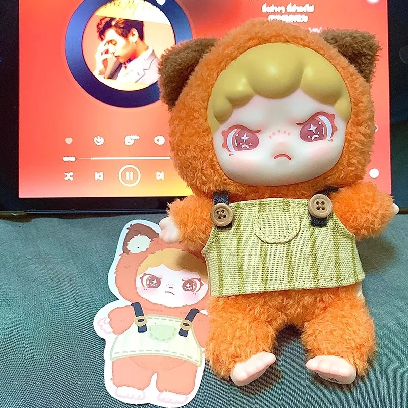 ใหม่ของแท้ Dora Furry ชุดสัตว์กล่องตาบอดไวนิล Plush Mystery กล่องตุ๊กตาจี้กระเป๋าเป้สะพายหลังตกแต่งตุ๊กตาหญิง Xmas ของขวัญ