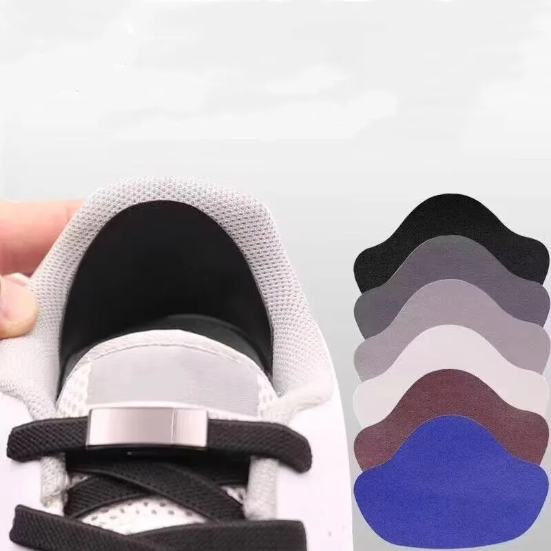 6 Stück Sneaker-Fersen-Reparatur-Patches, verschleißfeste Schuhfersen-Schutzaufkleber, reparieren abgenutzte Löcher für Sneaker, Lederschuhe – Detail 4