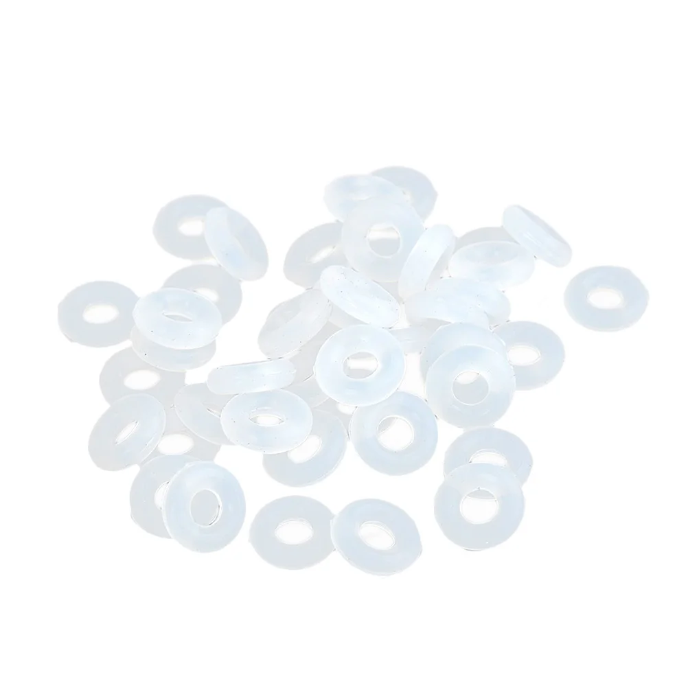 Articmelhor-Limpar Rubber Anéis Rolhas, Use Alarmes, Clip Lock Spacer, 80pcs