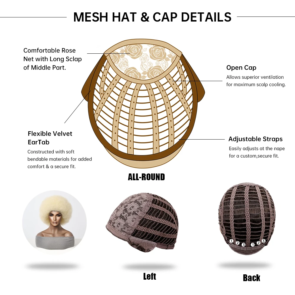 شعر مستعار أفريقي مجعد الاصطناعية مع الانفجارات للنساء السود ، شعر مستعار قصير مجعد كامل ، شقراء البلاتين ، مقاومة للحرارة ، يوميا #6