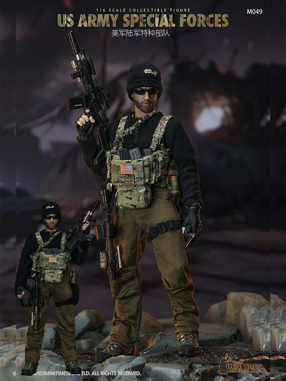 ViiKONDO M049 Mintimes 1/6 مقياس تحصيل العمل العسكري نموذج لجسم القوات الخاصة للجيش الأمريكي مجموعة كاملة 12 بوصة لعبة الجندي #1