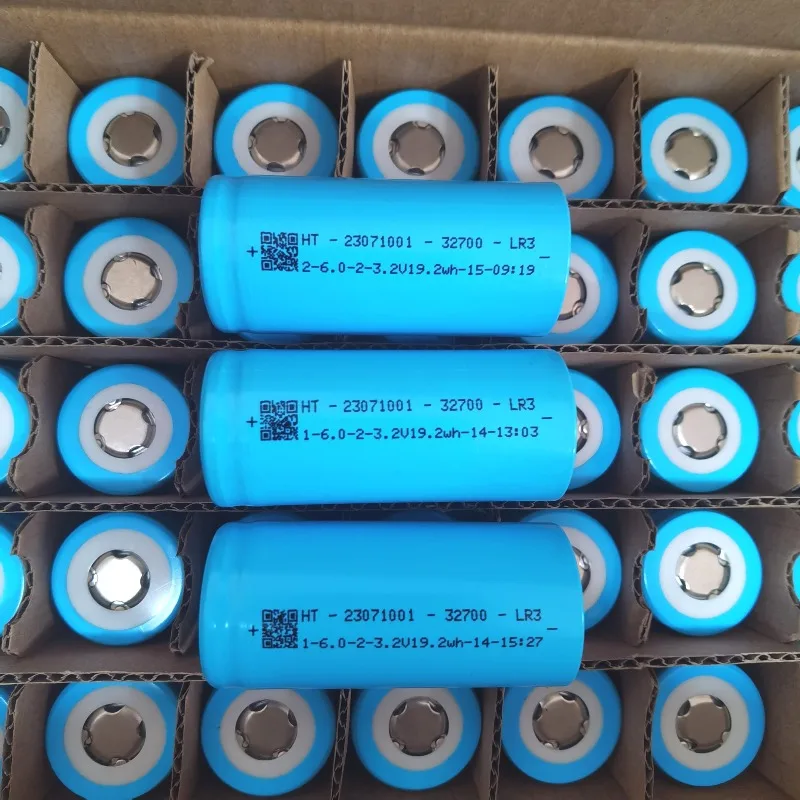 3.2V 32700 6000mAh 5C Power LiFePO4 Battery for Electric Vehicles Outdoor Energy Storage Fan Clothing Robots Video Recorders