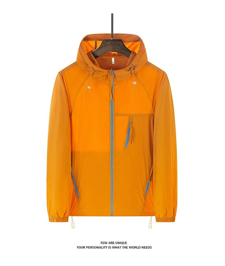 LNGXO Sommer-Windjacke für Herren und Damen, leichte Sonnenschutzjacke, Unisex, Camping, Klettern, Wandern, Outdoor, wasserdichter Mantel – Detail 22