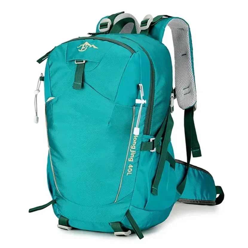 Mochila de escalada de gran capacidad para deportes al aire libre, bolsa de Camping, senderismo, montañismo, impermeable, ligera, de viaje, 40L