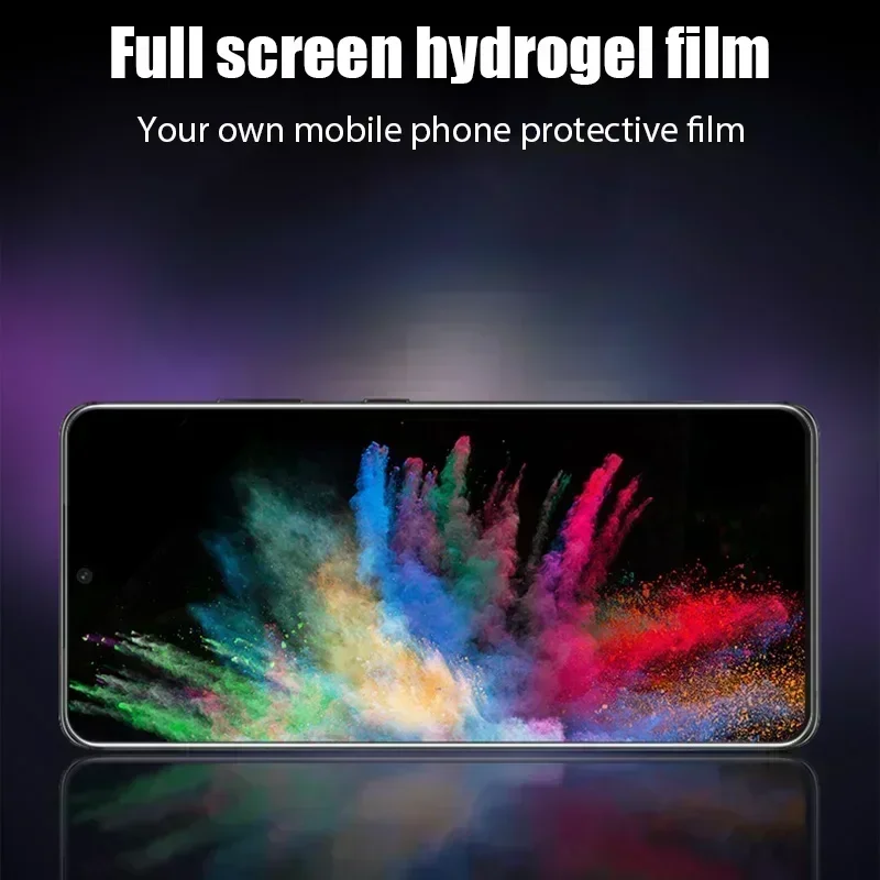 4 Uds película de hidrogel para Samsung Galaxy Note S21 S20 S22 S23 Ultra S10 S9 S8 Plus FE Protector de pantalla para Samsung A53 A71 A52 A13