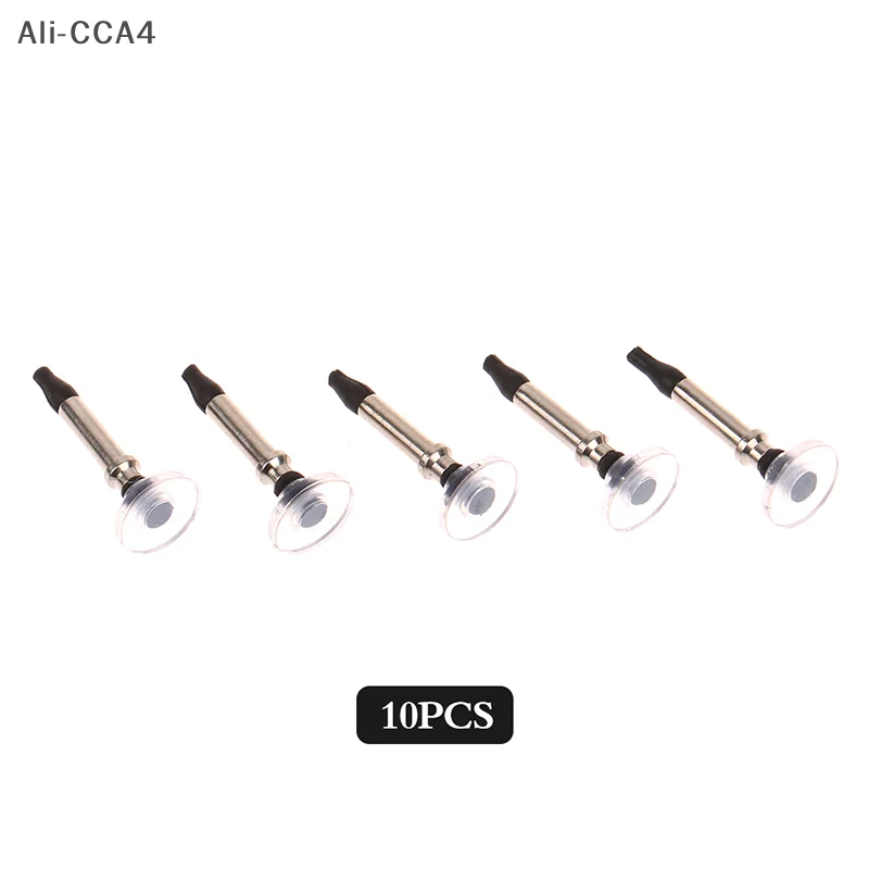 10 قطعة/الوحدة العالمي استبدال القرص تلميح قلم نصائح جولة شفافة القرص تلميح للهاتف اللوحي شاشة تعمل باللمس