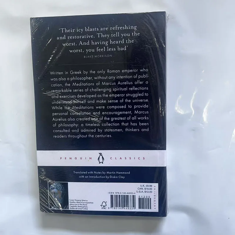 Meditations an English philosophical book by Marcus Aurelius