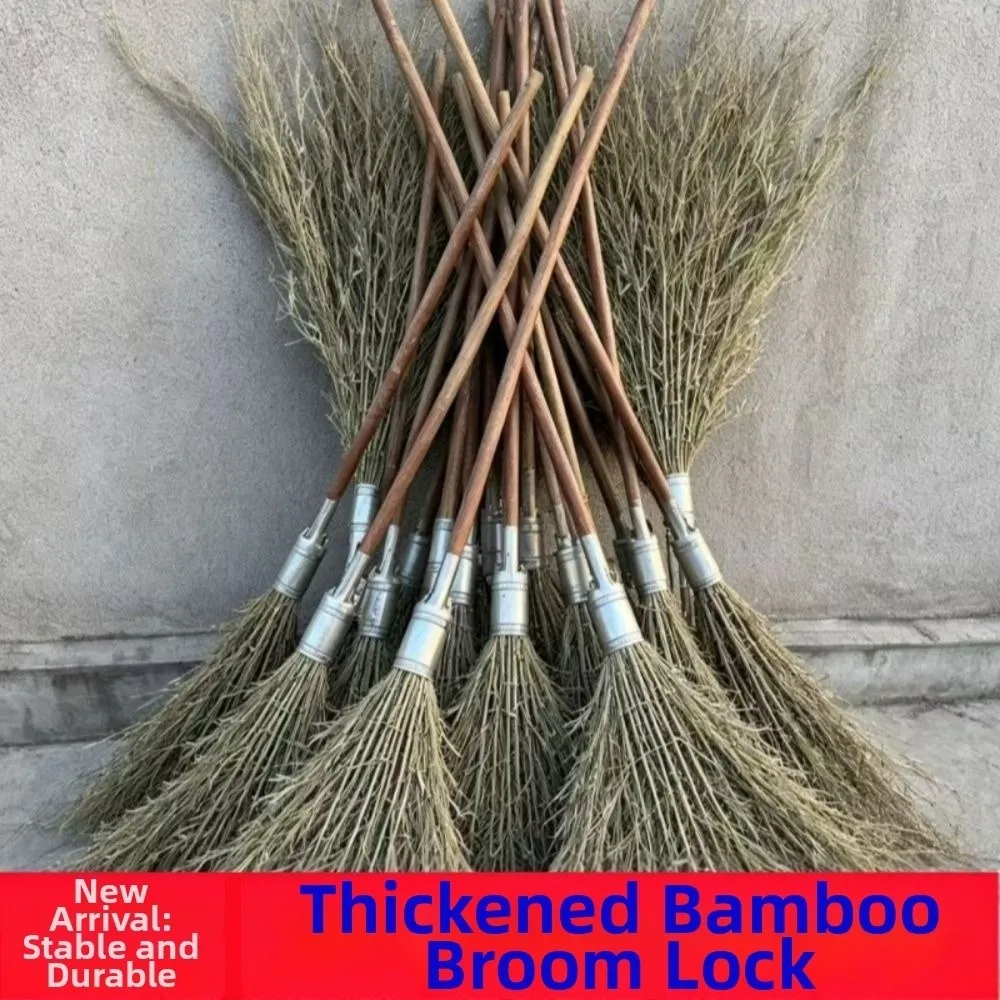 Stainless Steel Broom Tying Tool Bamboo Strand Lock Head Hardware Fittings Multi-functional Broom Tying Device
