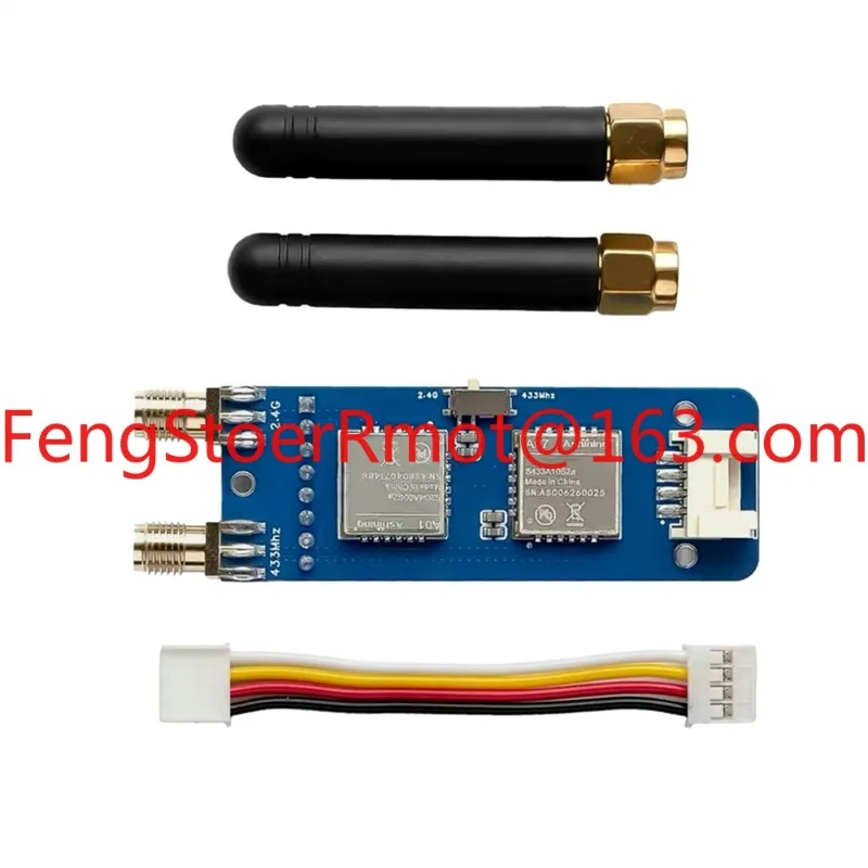 RF 2-in-1 module for M5Stack StickC Plus, supports 2.4GHz and Sub-G 433MHz