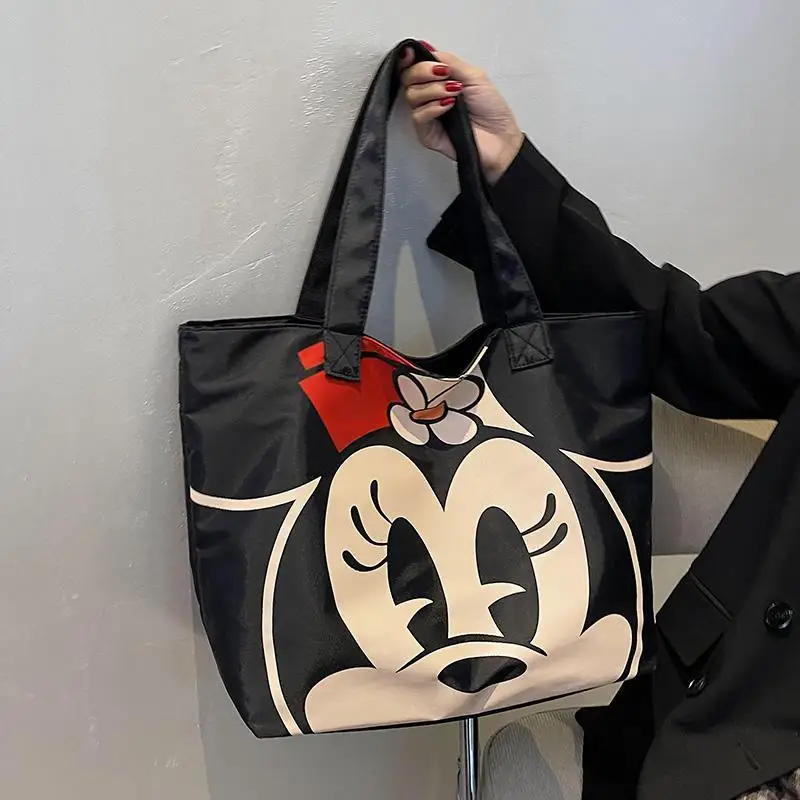 

New In Disney Women Canvas Shoulder Bag Mickey Donald Duck Ladies Casual Handbag Tote Bag Purses and Handbags