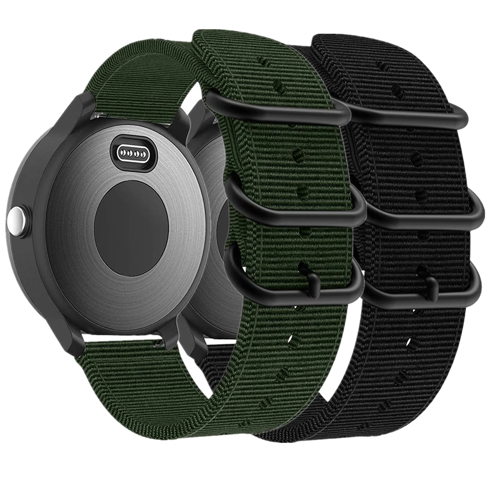 

watchband for Galaxy Watch 46mm Gear S3 frontier samsung active 2 band Nylon correa for amazfit bip gts huawei watch gt 2e strap