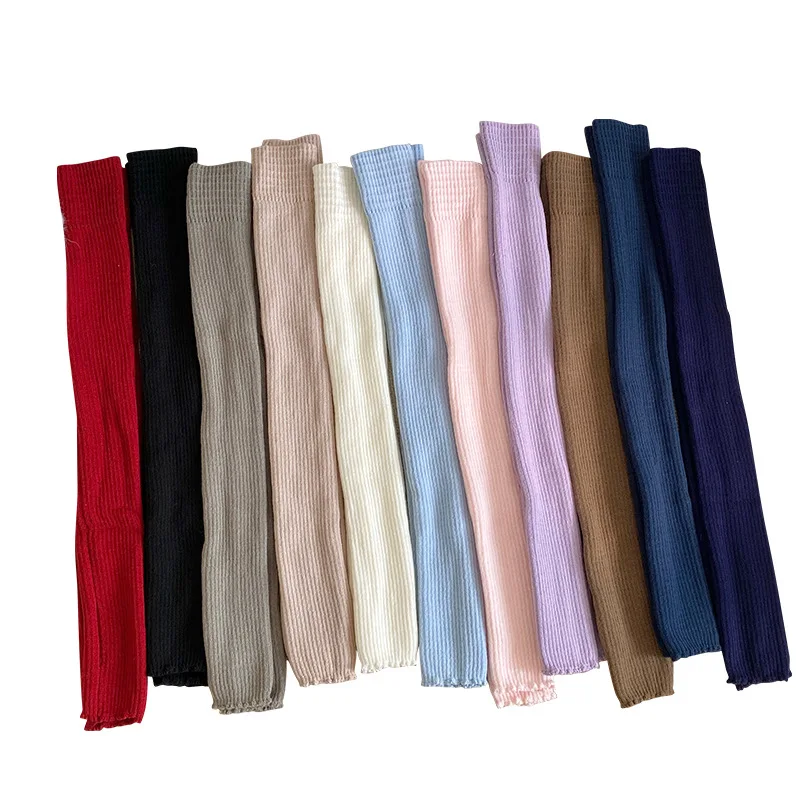 بلون النساء تدفئة الساق شتاء دافئ الإناث غطاء الساق لصالة الألعاب الرياضية اللياقة البدنية اللاتينية الرقص الباليه اليوغا جوارب طويلة فضفاضة جوارب #5