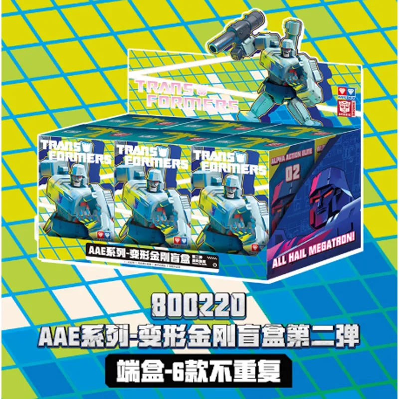AULDEY Original Transformers AAE Series First & Second Bullet Blind Box Anime Action Figures Giocattoli per ragazzi Regalo di Natale